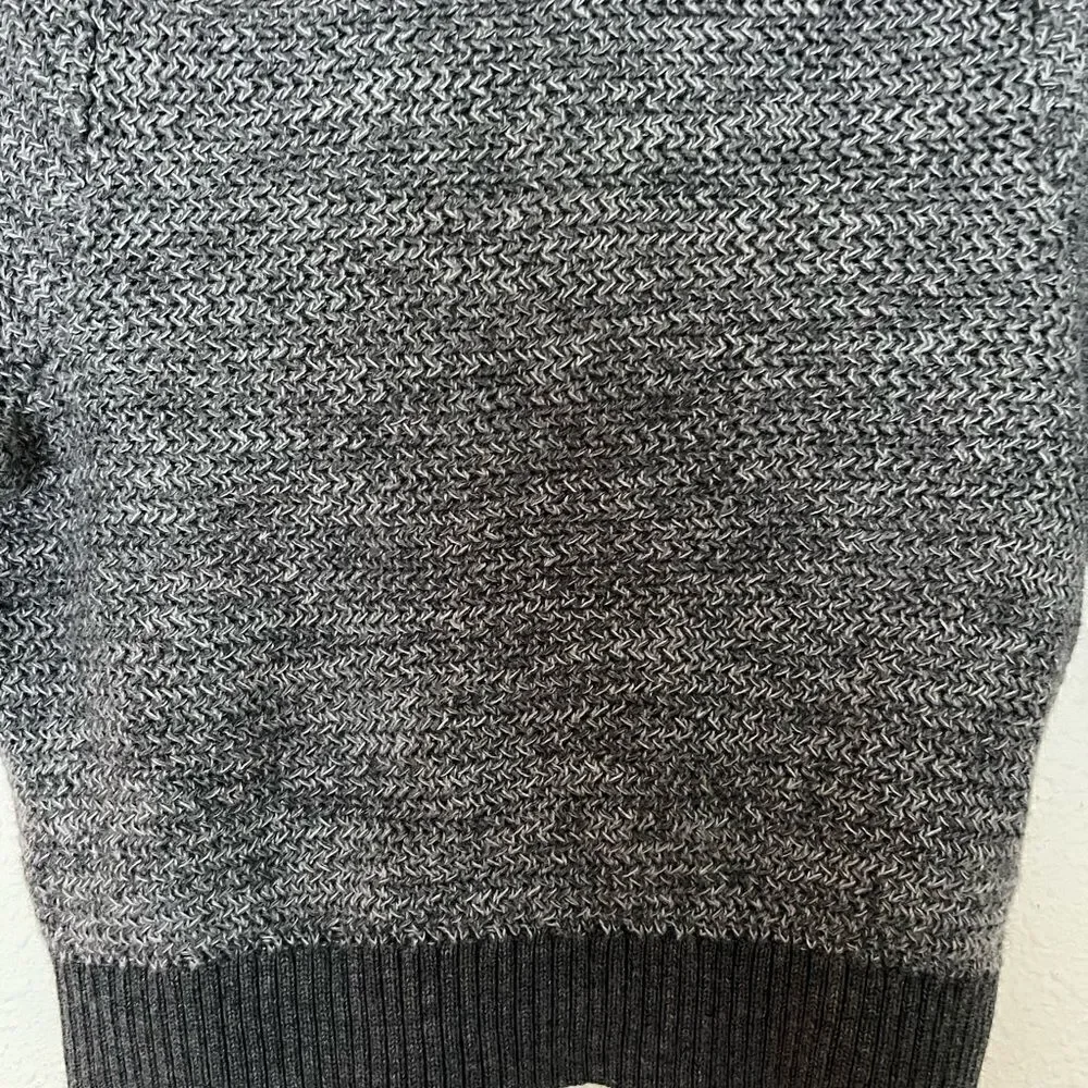 BABY BOY GRAY CARDIGAN SWEATER BY BABY GAP SIZE 3-6 MONTHS